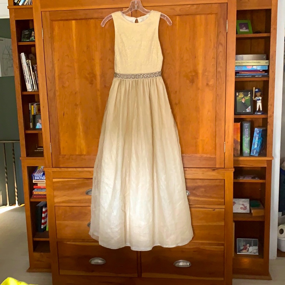 Dress for formal dance or wedding.